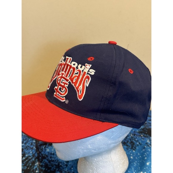 St. Louis Cardinals The Game Vintage 90's Fitted Cap Hat - Size 7 - Picture 3 of 6